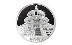 Pièce en argent de 1 oz 2023 Panda de Chine Festival du Dragon Boat Épreuve colorisée capsule