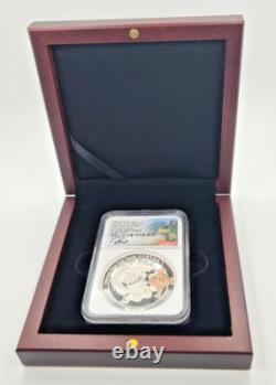 Pièce en argent de 88 g 2025 Panda de Chine Célébration du Nouvel An NGC PF 70 UCAM FDI Signée