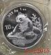 Pièce En Argent Panda 1 Once 1998 Chine 10 Yuans, Pièce Commémorative En Argent Panda De Chine