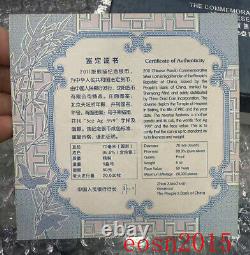 Pièce en argent panda de 5 oz de Chine 2011 50 Yuan, pièce commémorative en argent panda de Chine