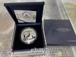 Pièce en argent panda de 5 oz de Chine 2015 50 Yuan, pièce commémorative en argent panda de Chine
