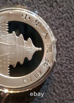 Rare pièce de monnaie en argent fin Panda chinois 2016, épreuve, très collectionnable, de haute qualité
